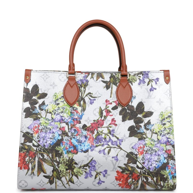Louis Vuitton LV Garden Metallic Monogram OnTheGo MM - Image 10