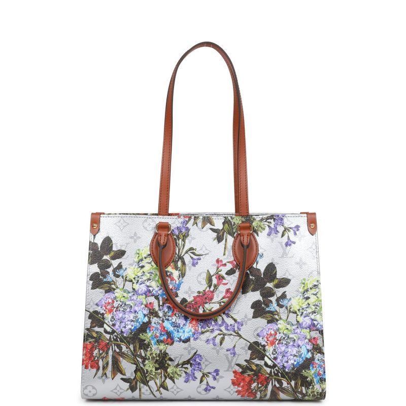 Louis Vuitton LV Garden Metallic Monogram OnTheGo MM - Image 6