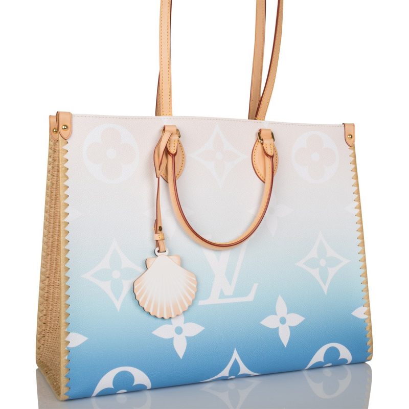 Louis Vuitton Blue Infini Monogram Empreinte Artsy MM Bag - Image 3