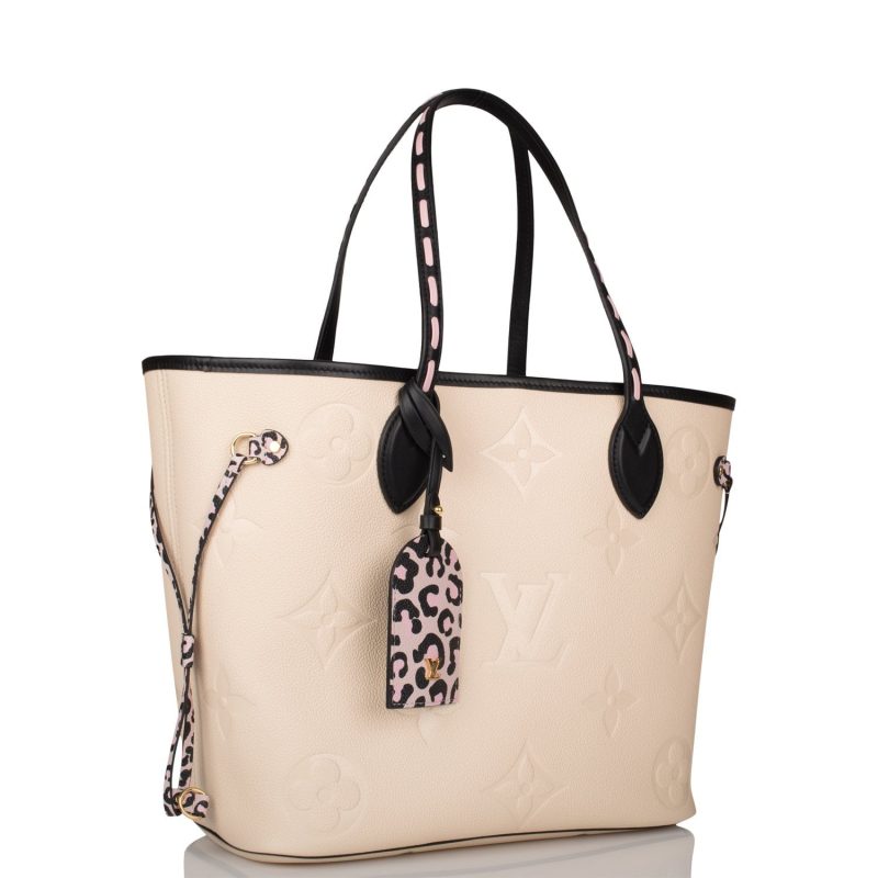 Louis Vuitton Cream Wild At Heart Giant Monogram Empreinte Neverfull MM - Image 2