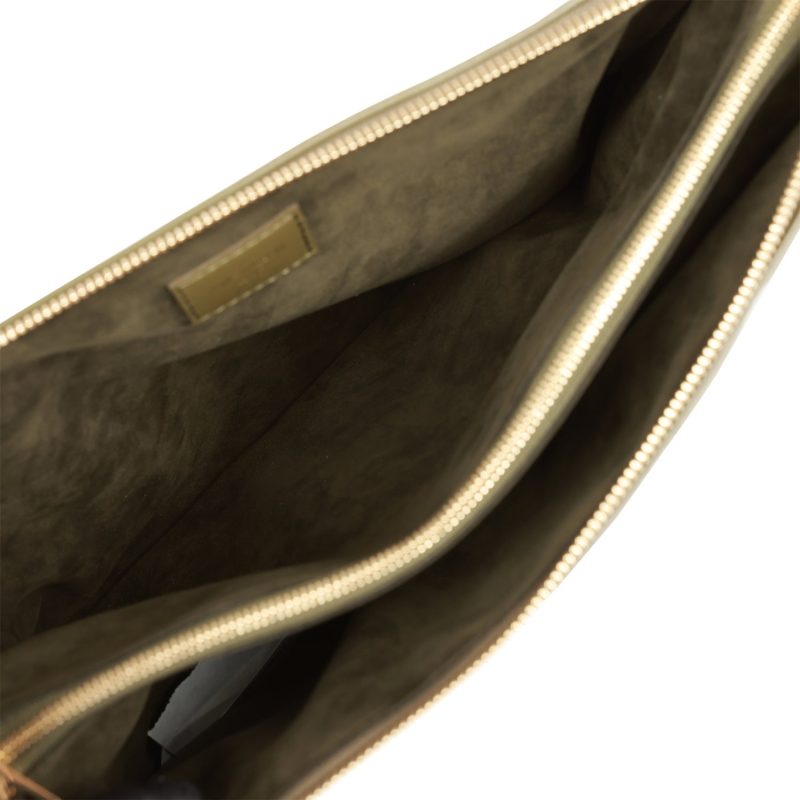 Louis Vuitton Coussin MM Khaki Green Lambskin Gold Hardware - Image 10