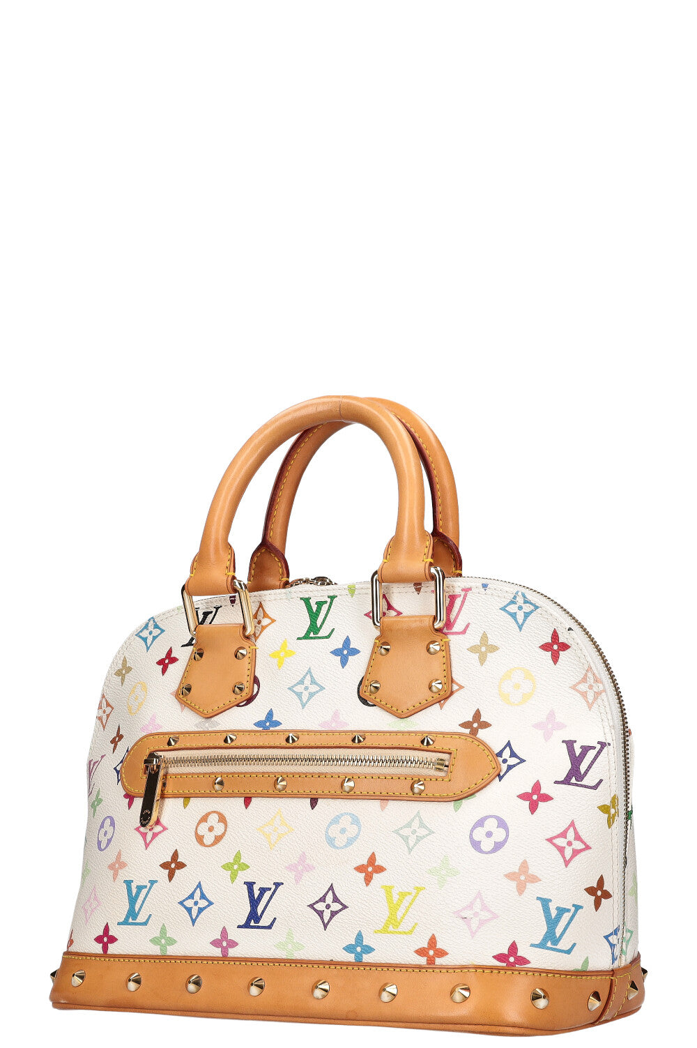 LOUIS VUITTON Alma Bag PM Vernis Rouge Fauviste - Image 6