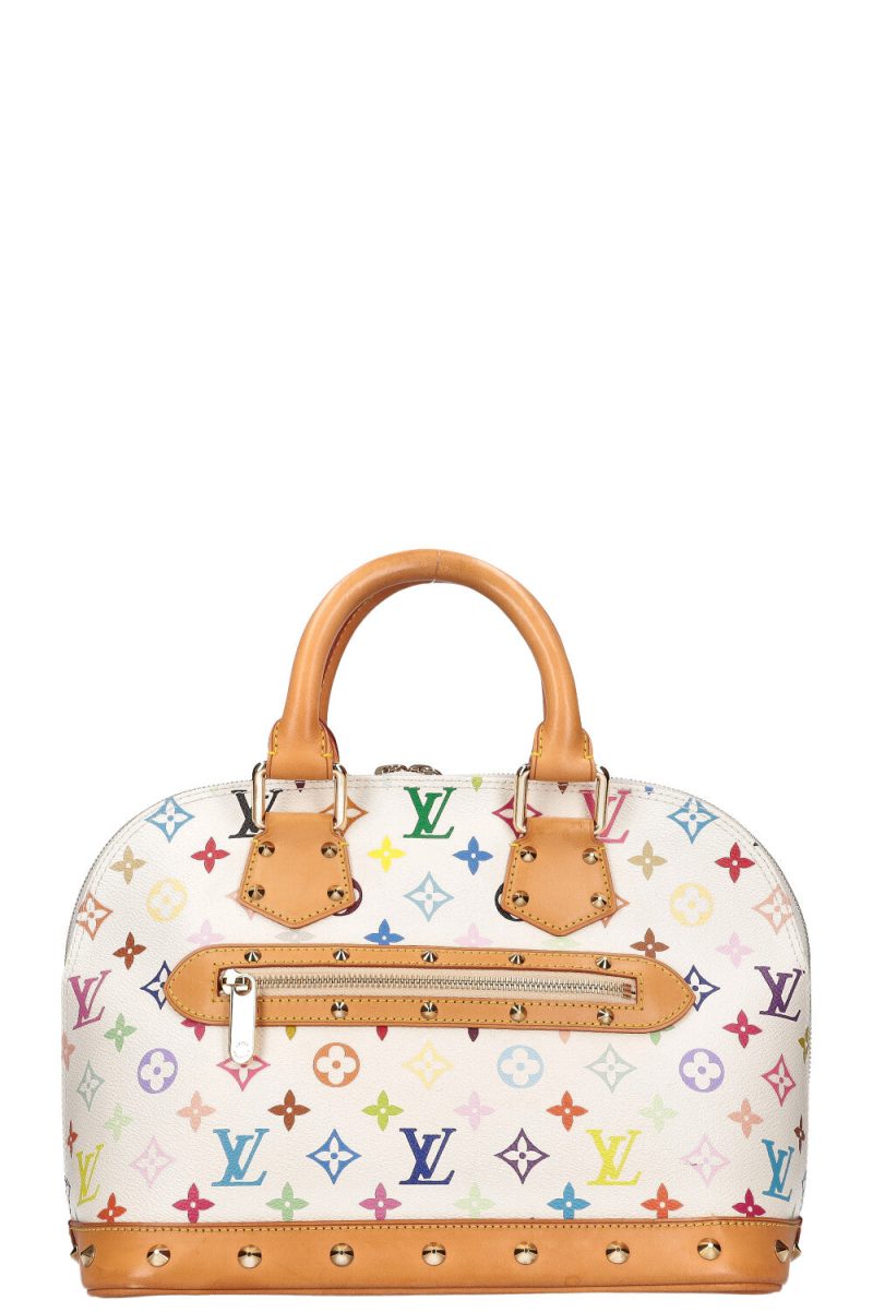 LOUIS VUITTON Alma Bag PM Vernis Rouge Fauviste - Image 5