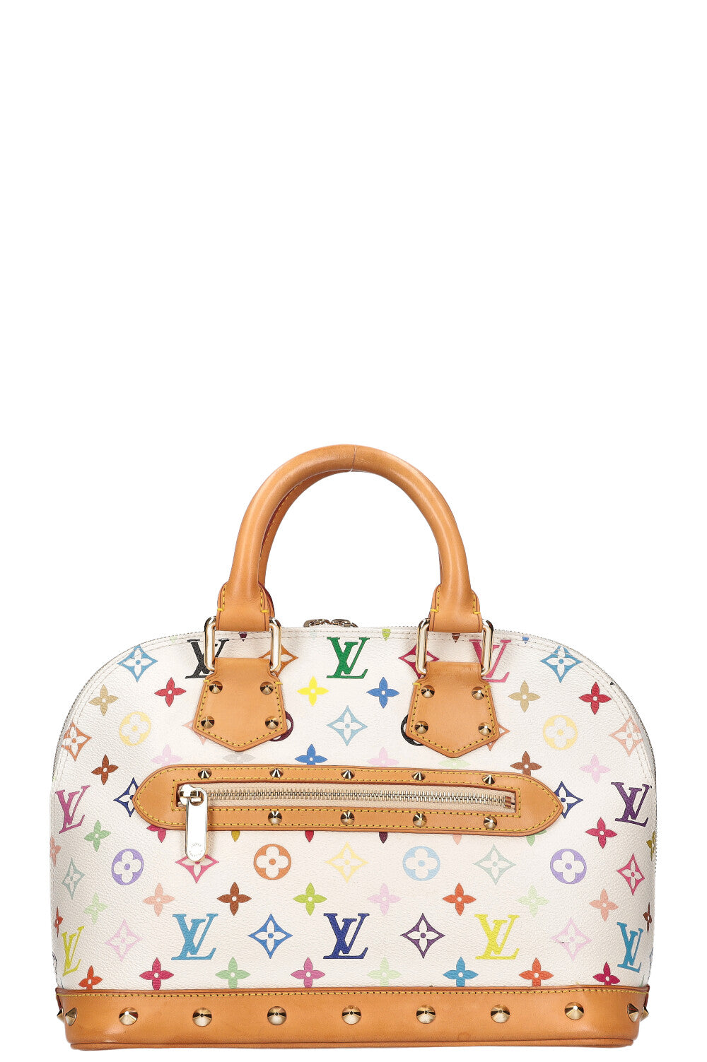 LOUIS VUITTON Alma Bag PM Vernis Rouge Fauviste - Image 5