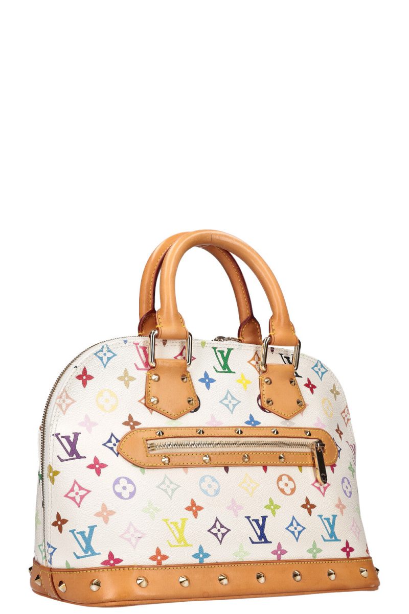 LOUIS VUITTON Alma Bag PM Vernis Rouge Fauviste - Image 3