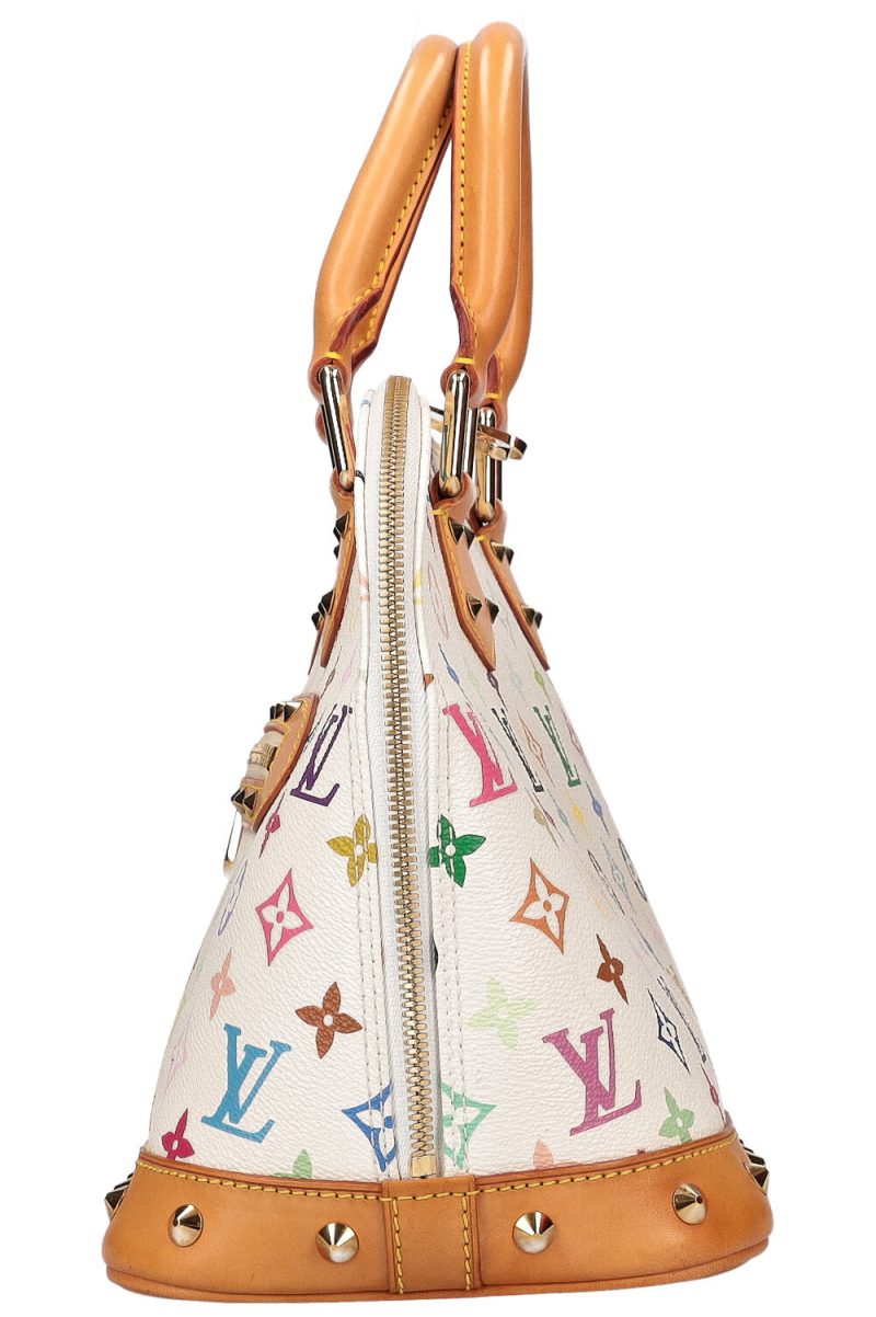 LOUIS VUITTON Alma Bag PM Vernis Rouge Fauviste - Image 4
