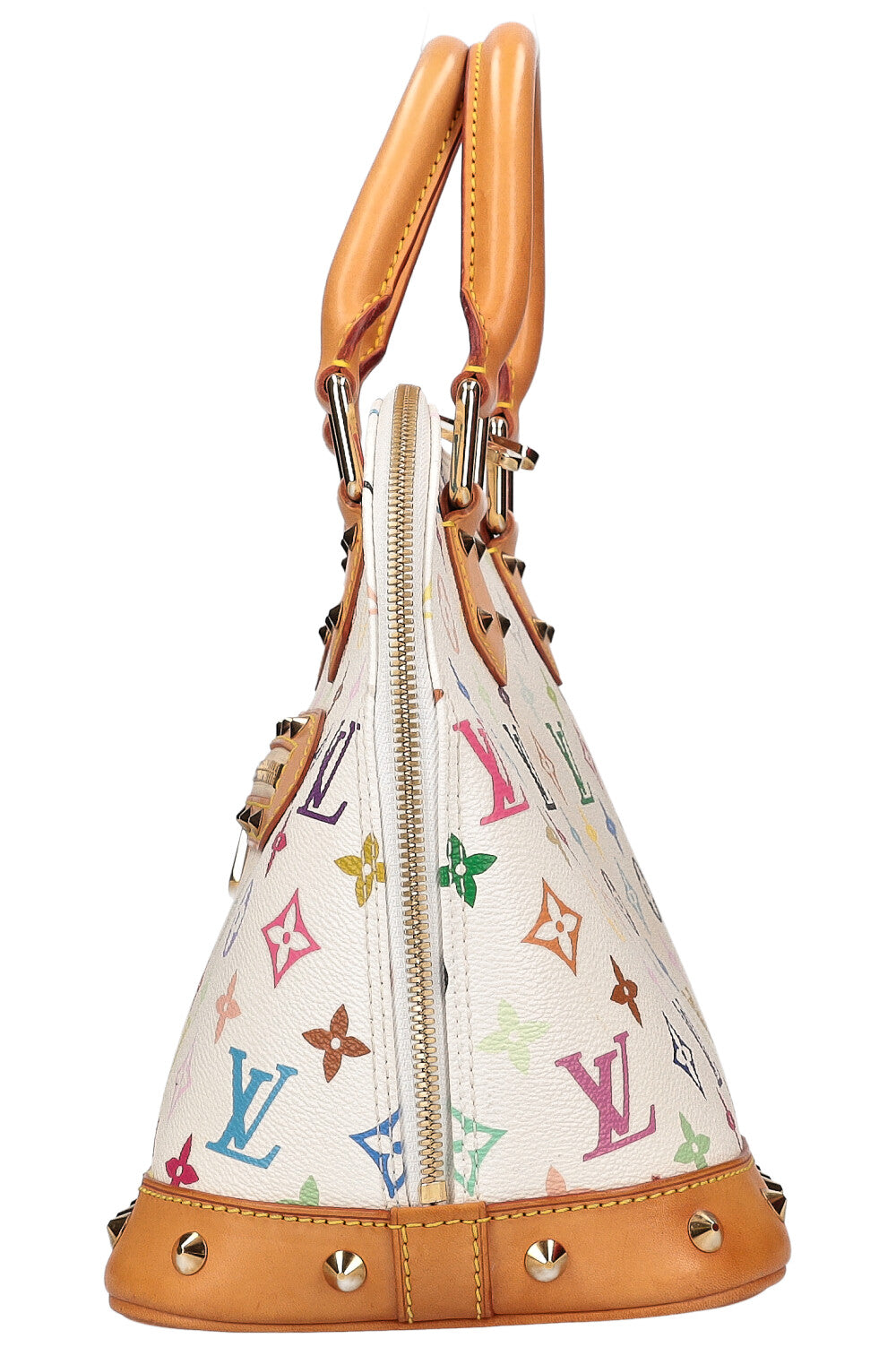LOUIS VUITTON Alma Bag PM Vernis Rouge Fauviste - Image 4