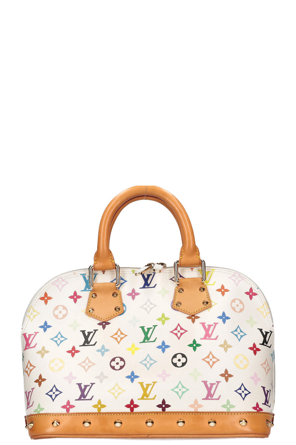 LOUIS VUITTON Alma Bag PM Vernis Rouge Fauviste
