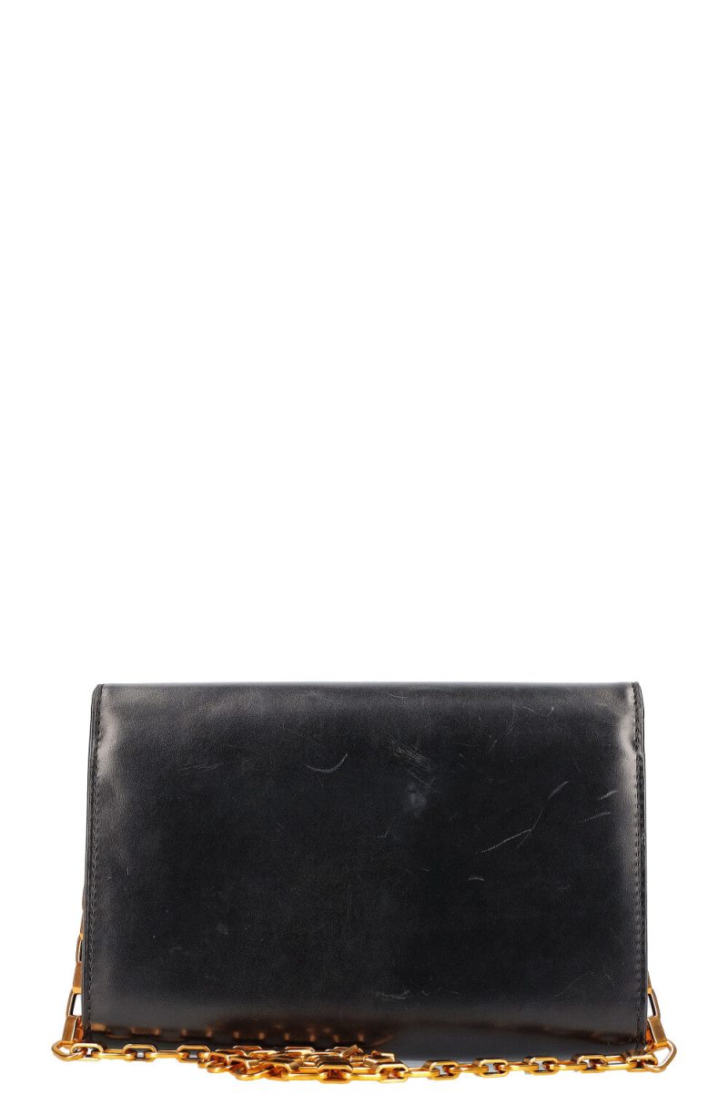 LOUIS VUITTON Chain Louise Bag GM Black - Image 5
