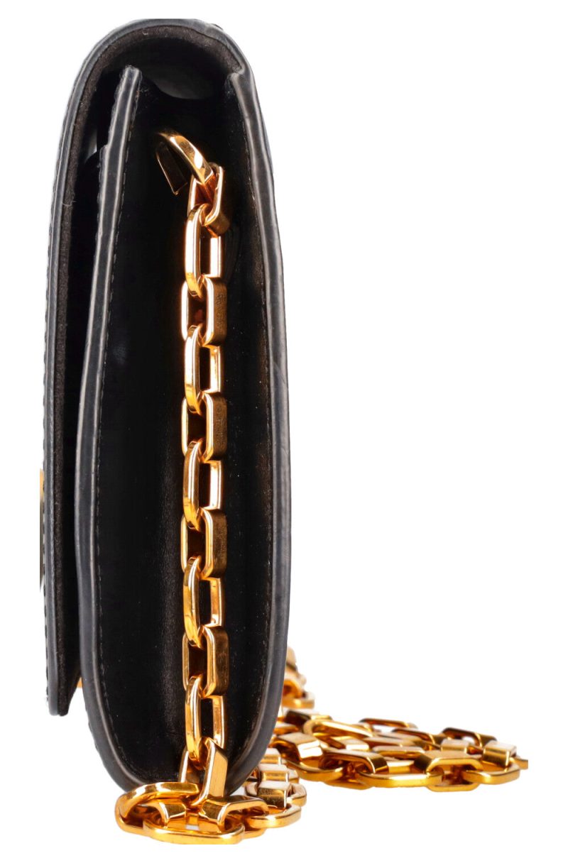 LOUIS VUITTON Chain Louise Bag GM Black - Image 7