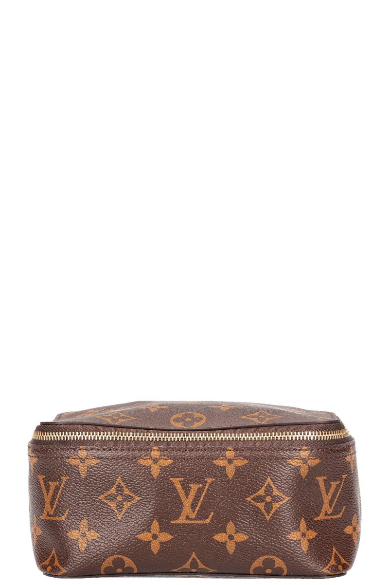 LOUIS VUITTON Cuff nanogram Size S GoldM00251 Monogram Metal