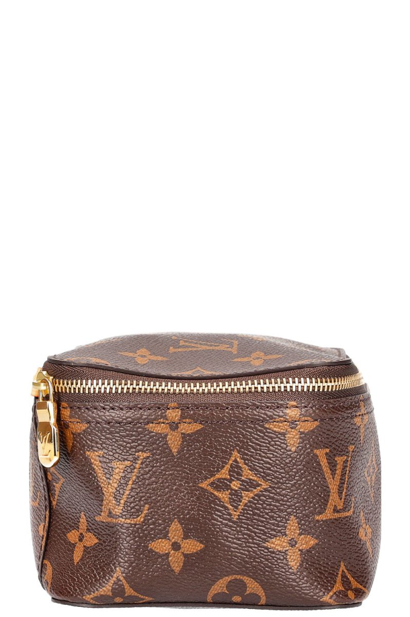 LOUIS VUITTON Cuff nanogram Size S GoldM00251 Monogram Metal - Image 4