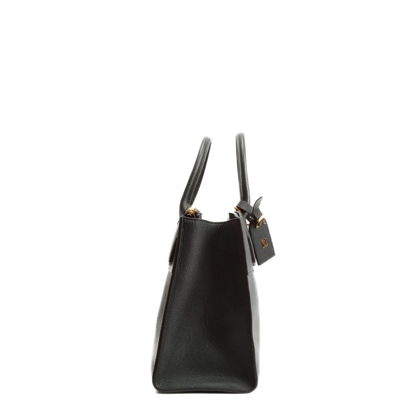 LOUIS VUITTON City Steamer MM - Leather Black - Image 7