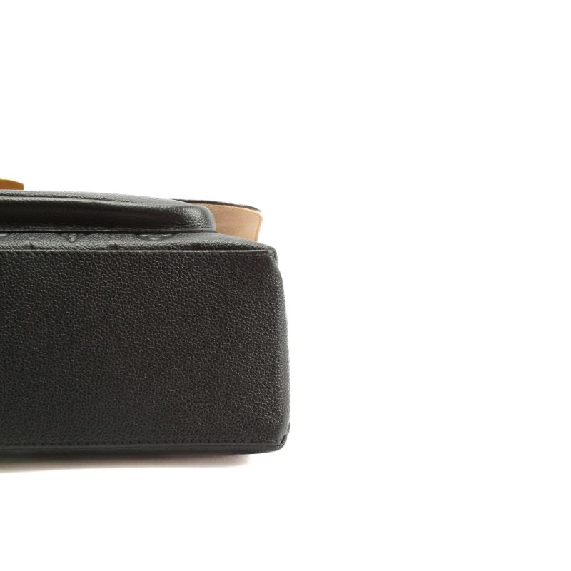 LOUIS VUITTON Empreinte Marignan Monogram Top Handle Black Bag (2019) w/Strap - Image 9