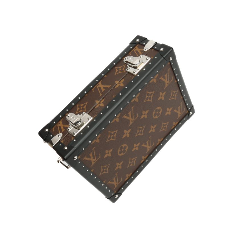 LOUIS VUITTON Monogram Macassar Clutch Box - Image 7