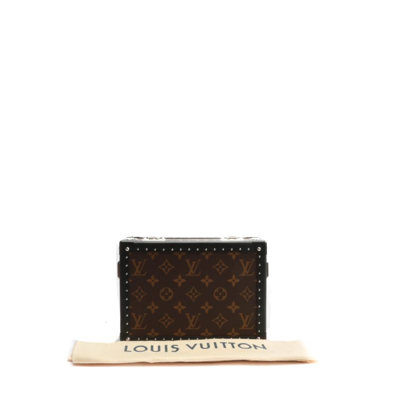 LOUIS VUITTON Monogram Macassar Clutch Box - Image 4