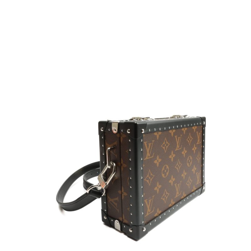 LOUIS VUITTON Monogram Macassar Clutch Box - Image 2