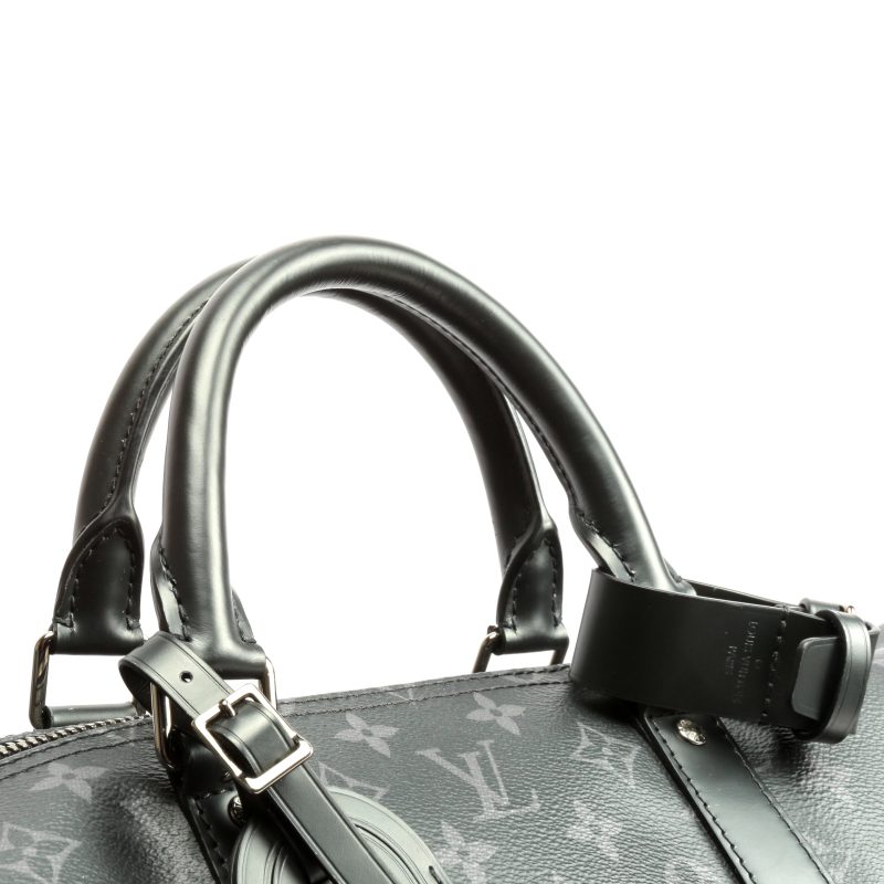 Louis Vuitton 55 Carry Case N23294 Travel Bag Damier Brown GLinen Leather suitcase - Image 14