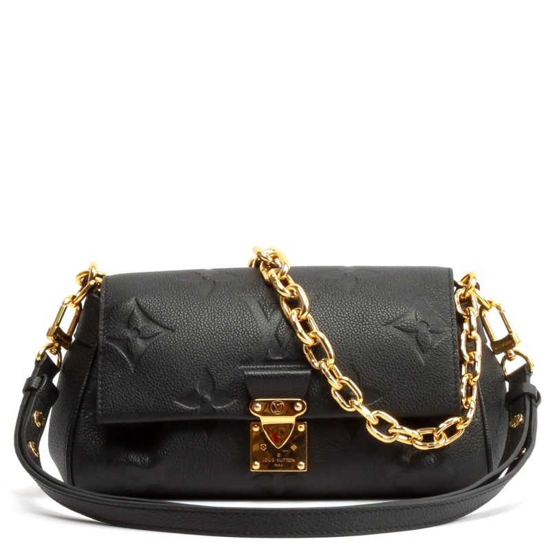 LOUIS VUITTON Favorite MM Empreinte Giant Monogram - Black - Image 2