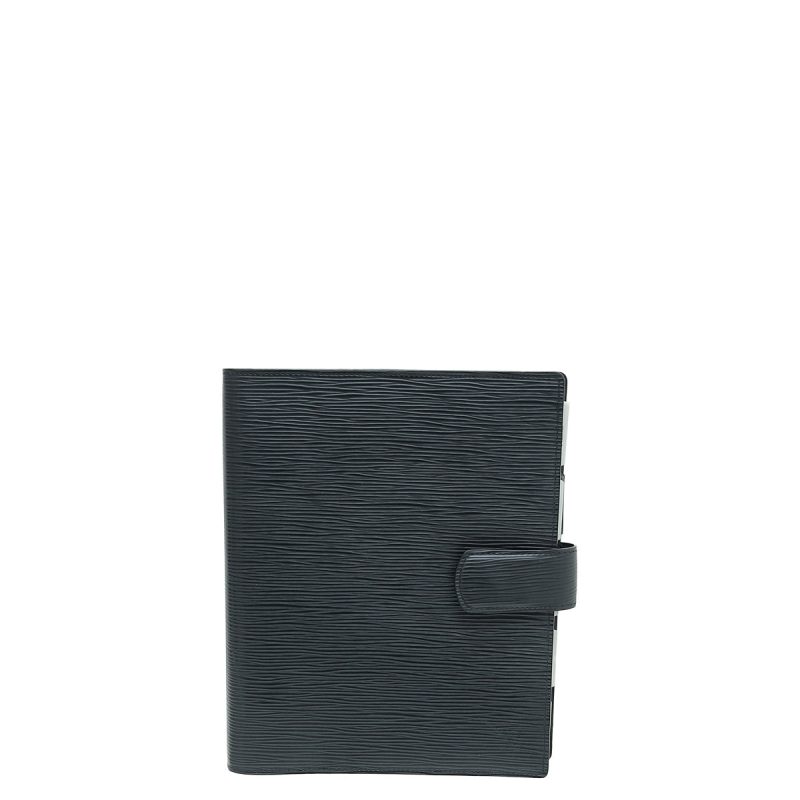 Louis Vuitton Black Leather City Steamer PM Tote Bag