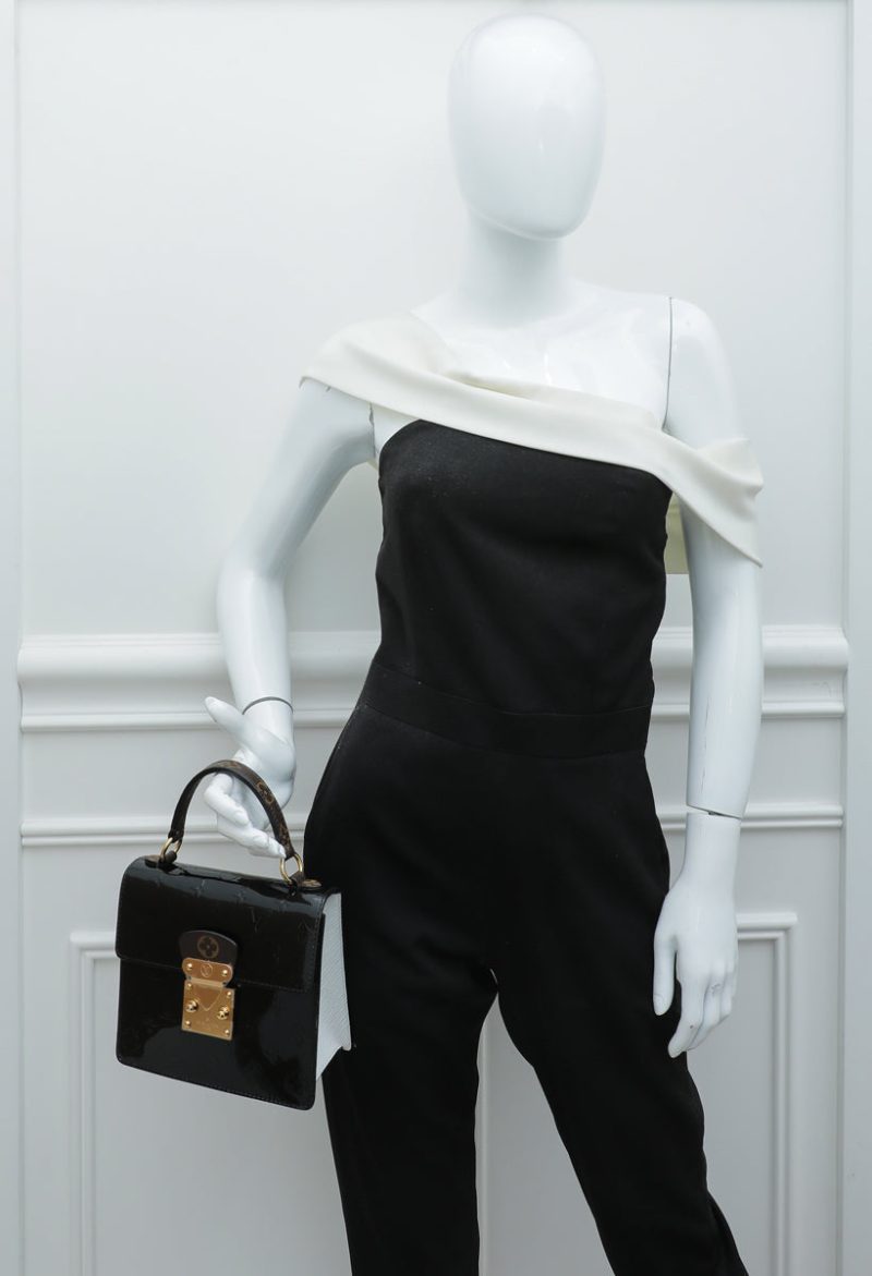 Louis Vuitton Bicolor Monogram/Calf Egg Souple Bag - Image 12