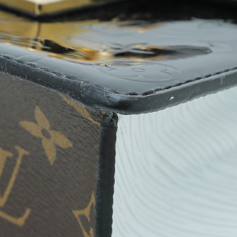 Louis Vuitton Bicolor Monogram/Calf Egg Souple Bag - Image 4