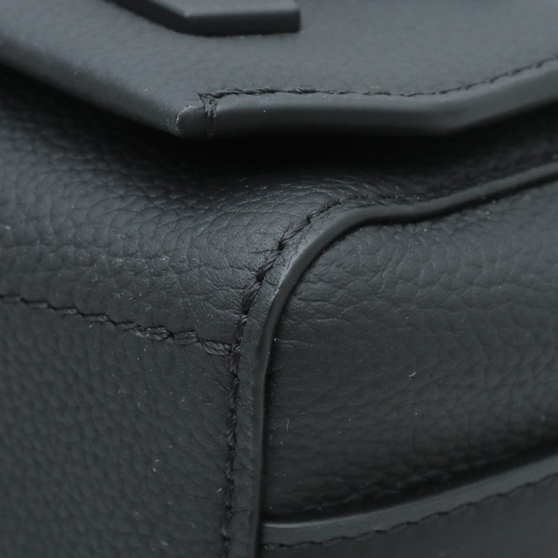 Louis Vuitton Black Aged Denim Monogram Neo Cabby GM Bag - Image 4