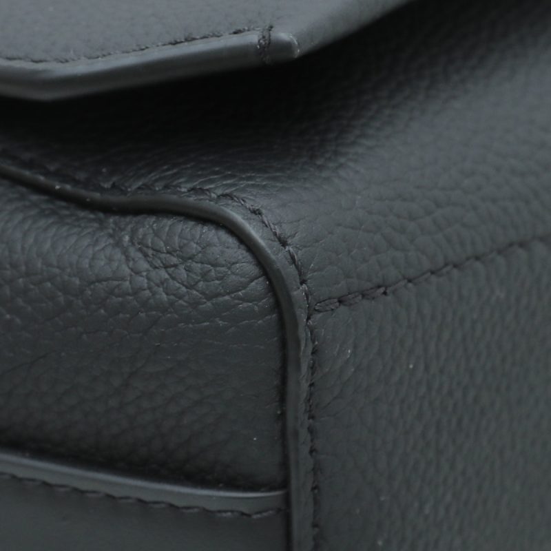 Louis Vuitton Black Aged Denim Monogram Neo Cabby GM Bag - Image 5