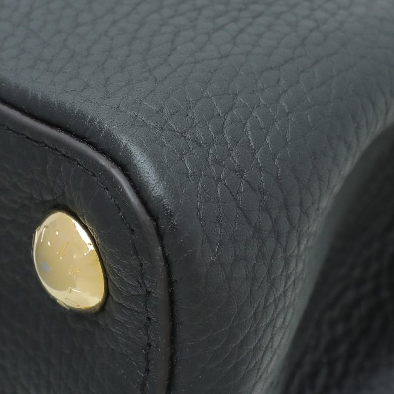 Louis Vuitton Black Capucines BB Bag - Image 4