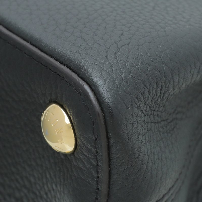 Louis Vuitton Black Capucines BB Bag - Image 6