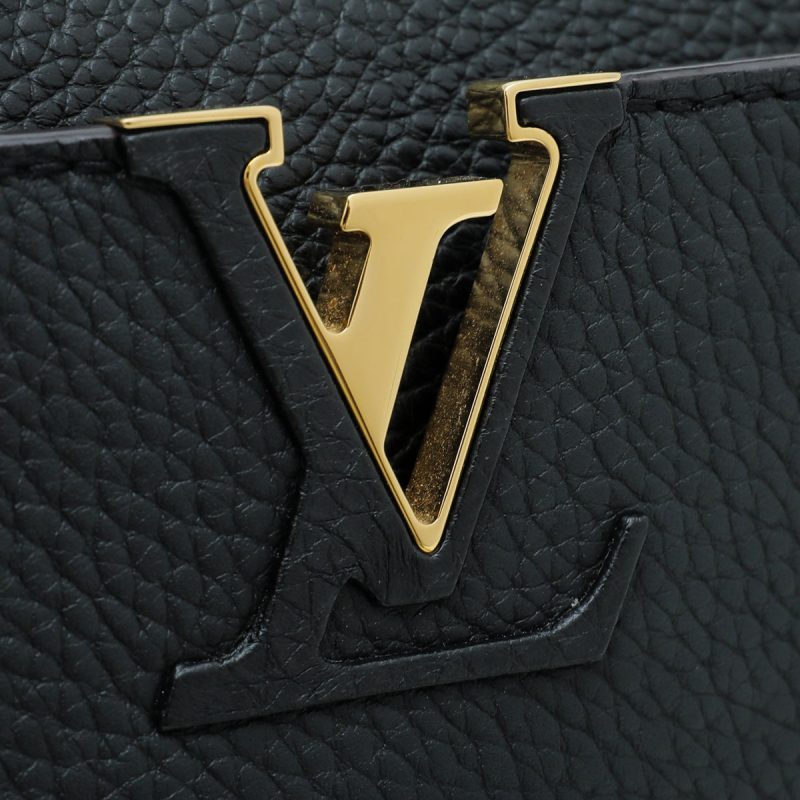 Louis Vuitton Black Capucines BB Bag - Image 8