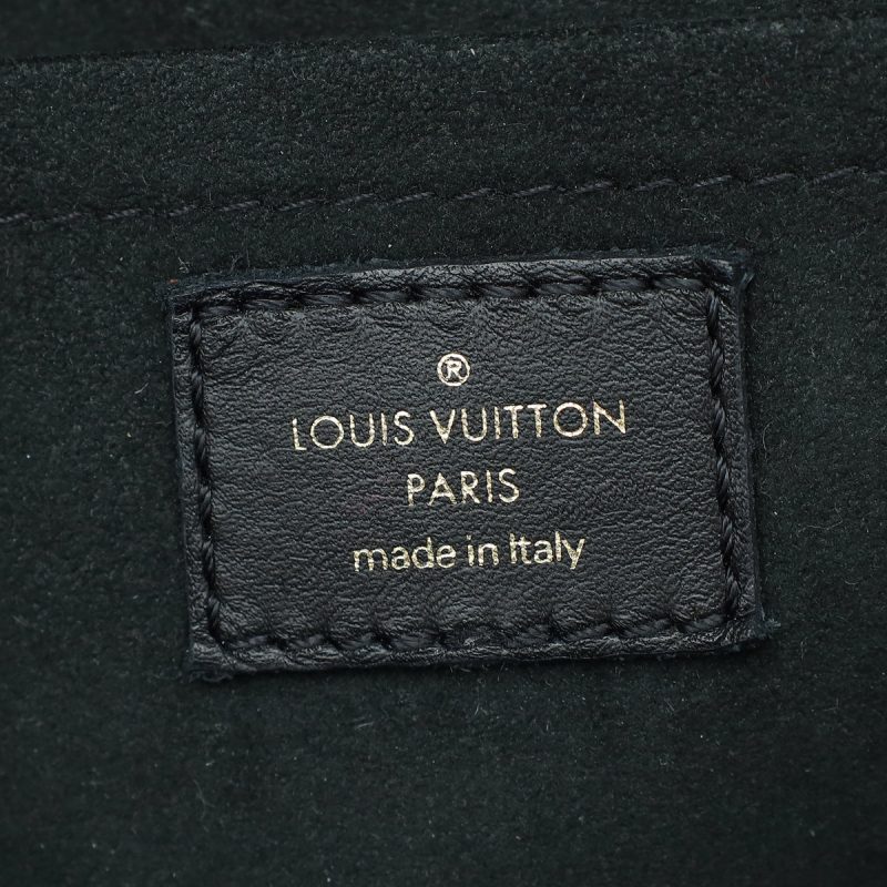 Louis Vuitton Black Open-Toe Buckle Heels, Size 36.5 - Image 10