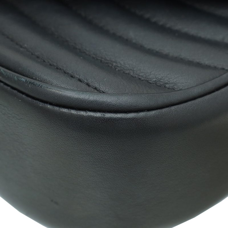 Louis Vuitton Black Open-Toe Buckle Heels, Size 36.5 - Image 4