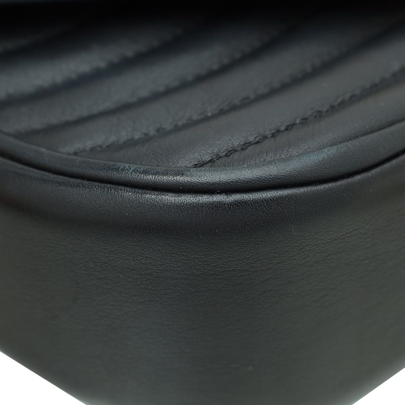 Louis Vuitton Black Open-Toe Buckle Heels, Size 36.5 - Image 5