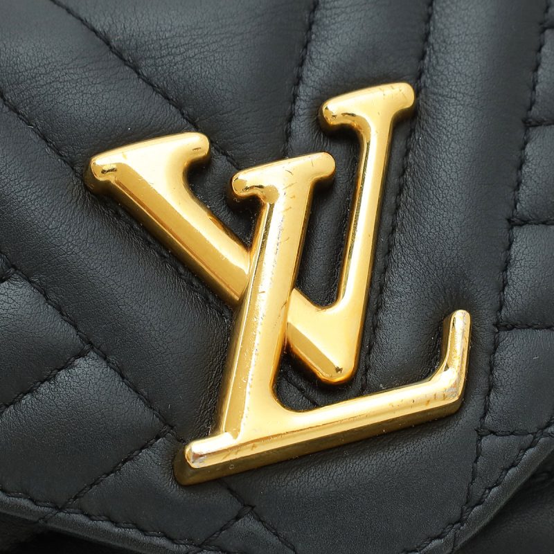Louis Vuitton Black Open-Toe Buckle Heels, Size 36.5 - Image 8