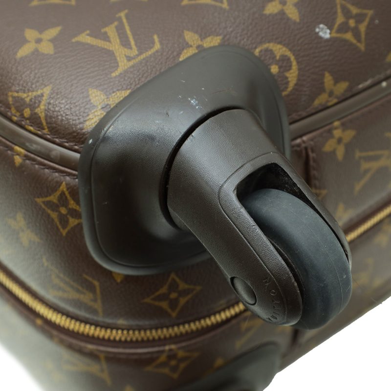 Louis Vuitton Brown Monogram Zipper Detail Hobo - Image 7