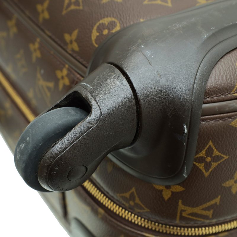 Louis Vuitton Brown Monogram Zipper Detail Hobo - Image 8