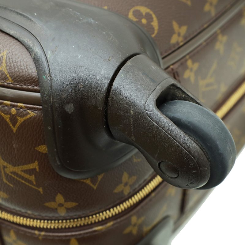 Louis Vuitton Brown Monogram Zipper Detail Hobo - Image 9