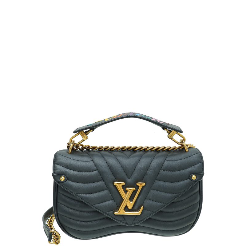Louis Vuitton Black New Wave GM Chain Bag