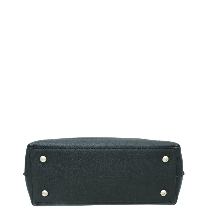 Louis Vuitton Black Lockme Hobo Handbag - Image 3