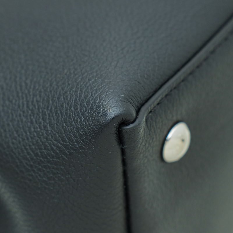 Louis Vuitton Black Lockme Hobo Handbag - Image 7