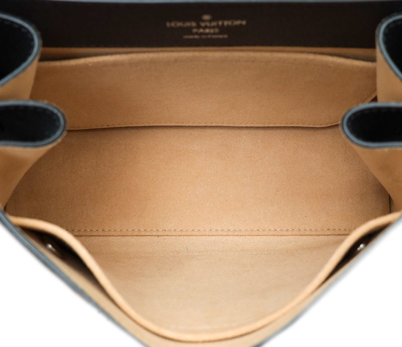 Louis Vuitton Black Lockme Hobo Handbag - Image 9