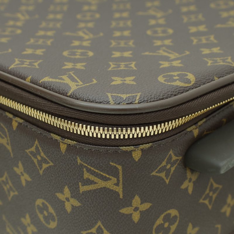 Louis Vuitton Brown Monogram Petit Bucket Bag - Image 5