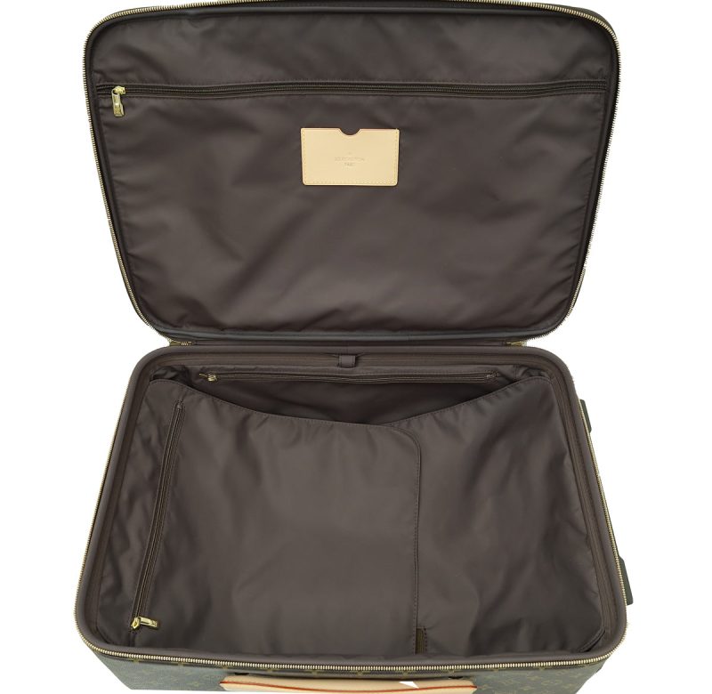 Louis Vuitton Brown Monogram Petit Bucket Bag - Image 9