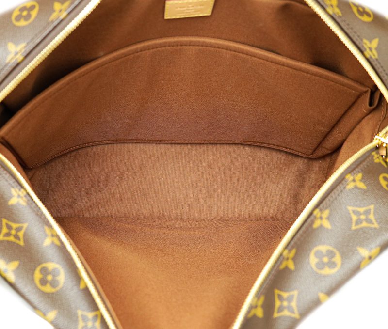 Louis Vuitton Brown Monogram Canvas Milk Box Bag with Gold Hardware - Image 8