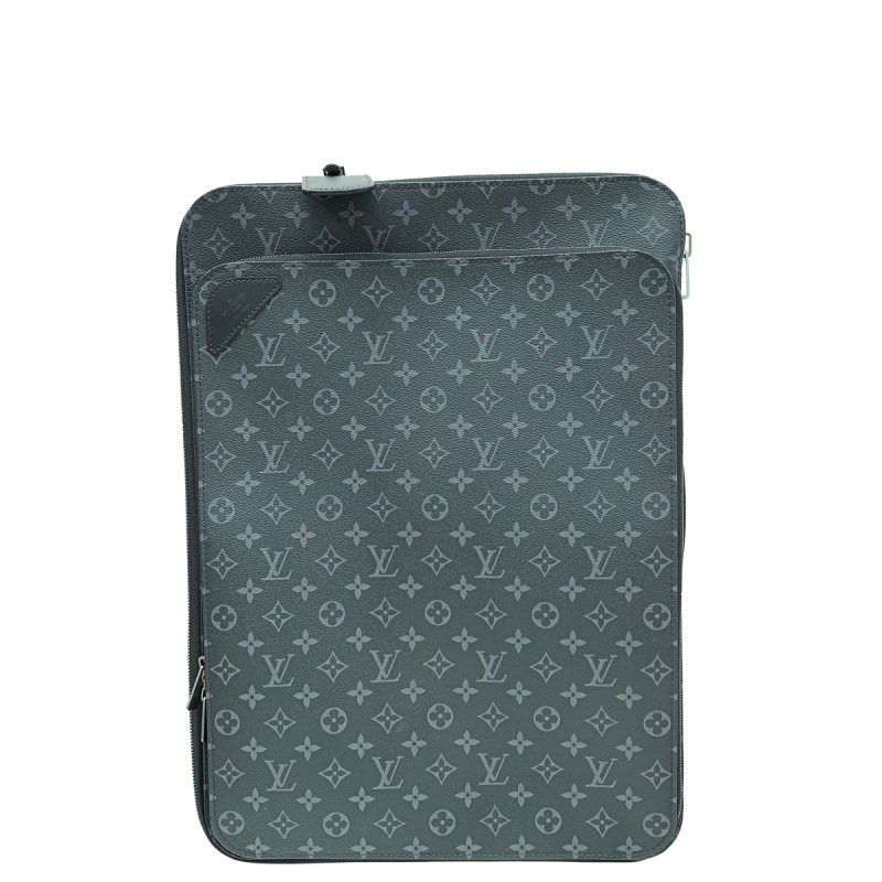 Louis Vuitton Bicolor Monogram Eclipse Pochette Voyage MM Bag