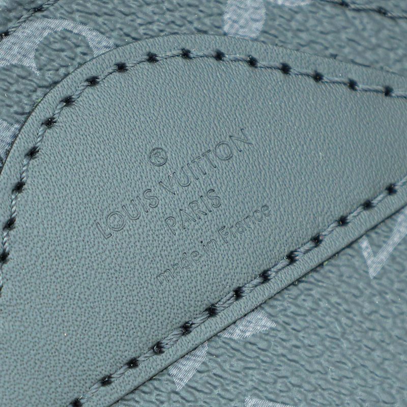 Louis Vuitton Bicolor Monogram Eclipse Pochette Voyage MM Bag - Image 9