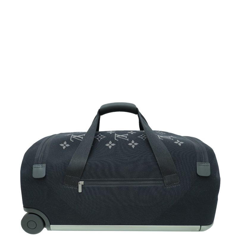 Louis Vuitton Black Lambskin Malletage Flower Palm Springs PM - Image 2