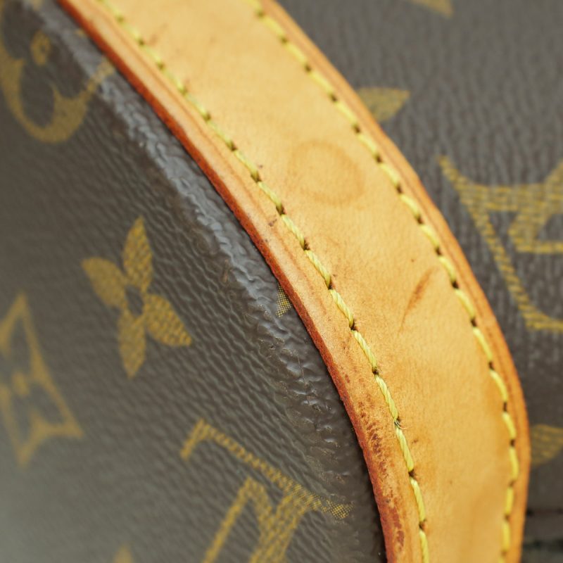 Louis Vuitton Brown Monogram Backpack Limited Edition Model with Front Pocket - Image 6