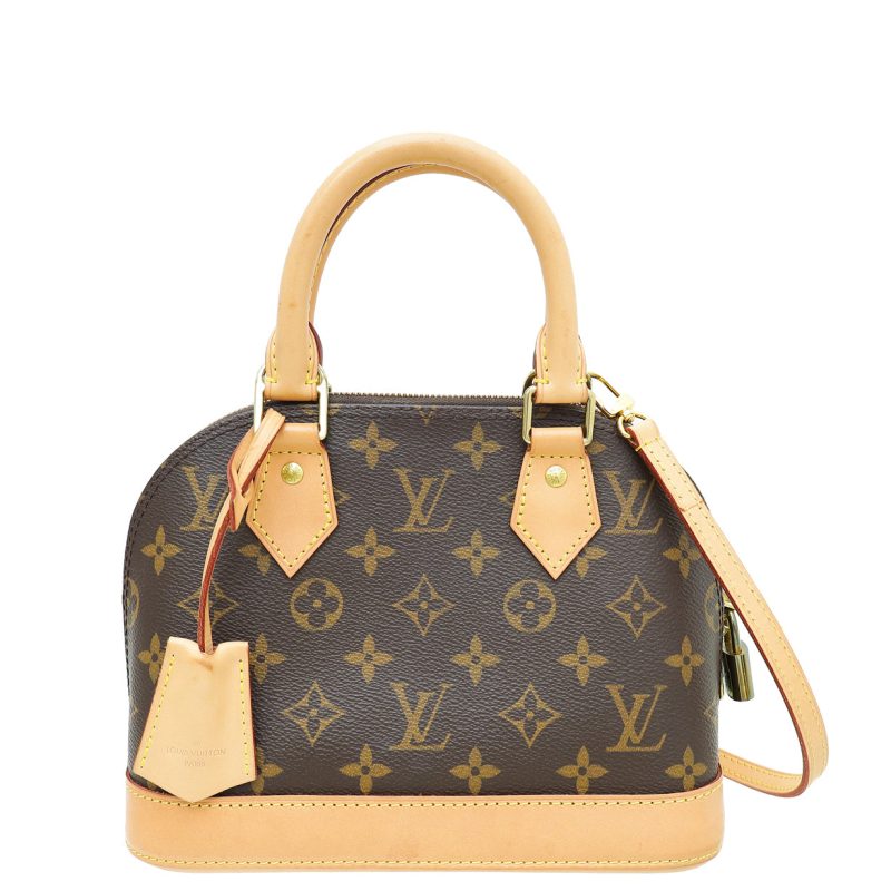 Louis Vuitton Brown Monogram Alma PM Bag